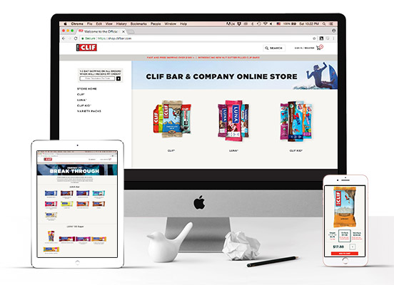 CLIF Bar Webstore | UI/UX