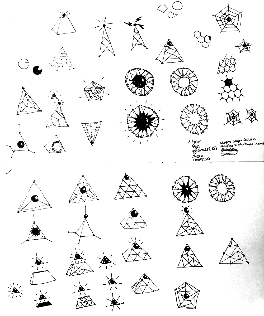 peeramid-1logo-sketch Logo Sketches